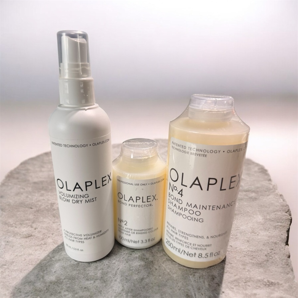 OLAPLEX Bundle all new #3 #4 & Volumizing Blow Dry Mist